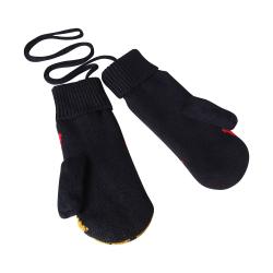 Alpine Pro PRECISIONE modré pletené zimní rukavice