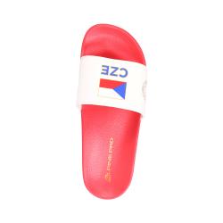 Alpine Pro PRESTIRE pantofle červené z olympijské kolekce