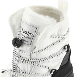 Alpine Pro PRISO dětská bílá zimní obuv