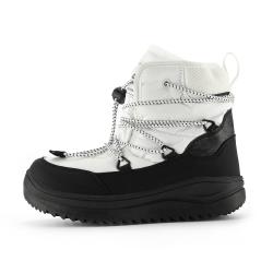 Alpine Pro PRISO dětská bílá zimní obuv