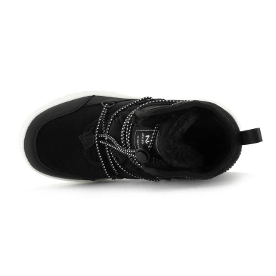 Alpine Pro PRISO detská čierna zimná obuv