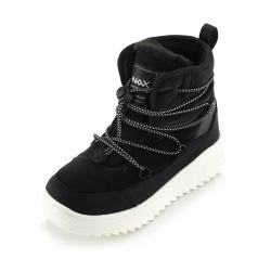 Alpine Pro PRISO dětská černá zimní obuv