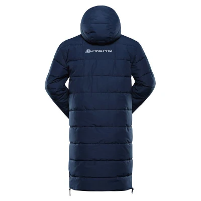 Alpine Pro PUER pánský modrý zimní kabát