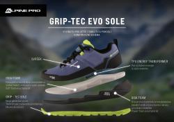 Alpine Pro QEDE 2 šedá outdoorová obuv