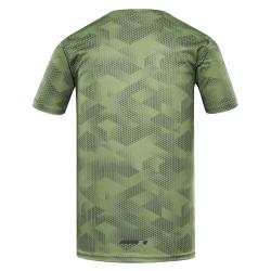 Alpine Pro QUATR pánské zelené rychleschnoucí triko