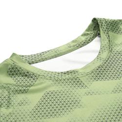 Alpine Pro QUATR pánské zelené rychleschnoucí triko