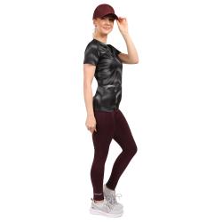 Alpine Pro QUATRA dámské černé rychleschnoucí triko