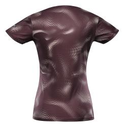 Alpine Pro QUATRA dámské fialové rychleschnoucí triko