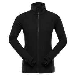 Alpine Pro QUERTA 2 dámská černá rychleschnoucí mikina