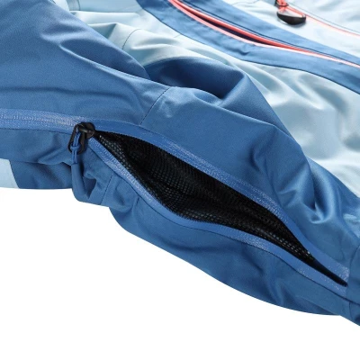 Alpine Pro REAMA dámská modrá lyžařská bunda s membránou ptx