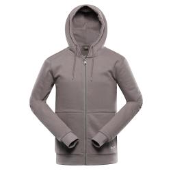 Alpine Pro REDAN pánska mikina NEUTRÁLNA / ZEMITÁ