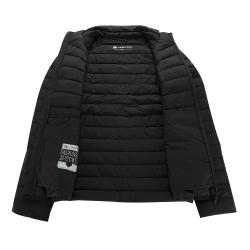 Alpine Pro RETER černá pánská péřová bunda jaro/podzim