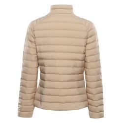 Alpine Pro RETERA dámská péřová bunda NEUTRÁLNÍ / ZEMITÁ