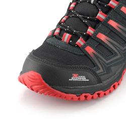 Alpine Pro REWESE černo/červená UNI outdoorová obuv s membránou