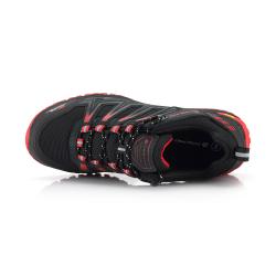 Alpine Pro REWESE černo/červená UNI outdoorová obuv s membránou
