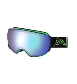 Alpine Pro RIQE A zelené lyžařské brýle