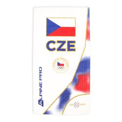 Alpine Pro RIVALO bílá osuška 140x70 z olympijské kolekce francie 2024 ručník