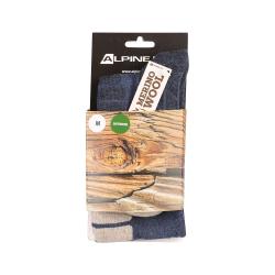 Alpine Pro RODE šedé sportovní podkolenky