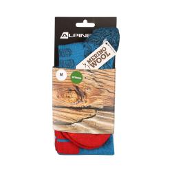 Alpine Pro RODE modré športové podkolienky