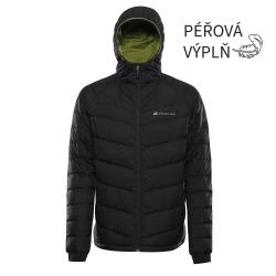 Alpine Pro ROGIT 2 pánská černá oboustranná péřová bunda