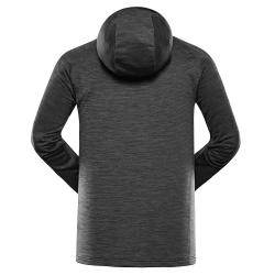 Alpine Pro ROLT pánská černá rychleschnoucí mikina