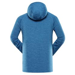 Alpine Pro ROLT pánská modrá rychleschnoucí mikina