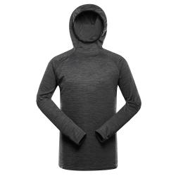 Alpine Pro ROLT pánská černá rychleschnoucí mikina