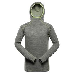 Alpine Pro ROLT pánska zelená rýchloschnúca mikina