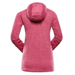 Alpine Pro ROLTA dámská růžová rychleschnoucí mikina