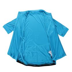 Alpine Pro SAGEN pánský modrý cyklistický dres