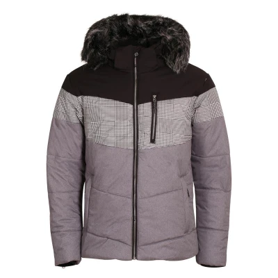 Alpine Pro SAPTAH MJCY557774 pánská šedá zimní bunda s membránou