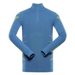Alpine Pro SEAM pánské modré rychleschnoucí prádlo - triko kr. rukáv