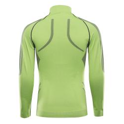 Alpine Pro SEAM zelené pánské funkční triko dl. rukáv