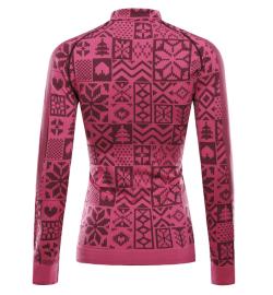 Alpine Pro SEAMA dámské růžové funkční prádlo