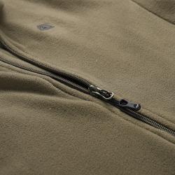 Alpine Pro SIUS 2 pánská fleecová mikina NEUTRÁLNÍ / ZEMITÁ