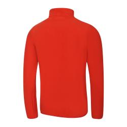 Alpine Pro SIUS 3 pánská fleecová mikina ORANŽOVÁ / ČERVENÁ