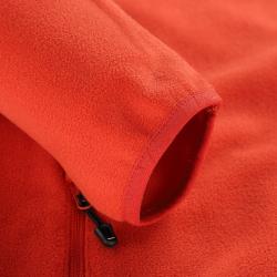 Alpine Pro SIUS 3 pánská fleecová mikina ORANŽOVÁ / ČERVENÁ