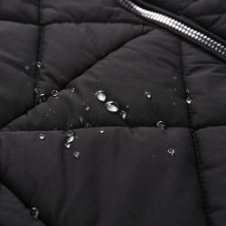 Alpine Pro STAWA dámský černý zimní městský kabát