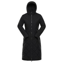 Alpine Pro STAWA dámský černý zimní městský kabát