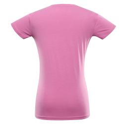 Alpine Pro SUMEKA dámské růžové bavlněné triko
