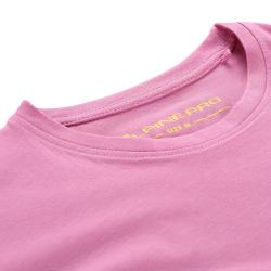 Alpine Pro SUMEKA dámské růžové bavlněné triko