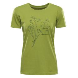 Alpine Pro TERMESA 3 dámské zelené triko z organické bavlny