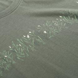 Alpine Pro TERMESA 3 dámské zelené triko z organické bavlny