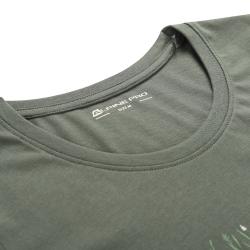 Alpine Pro TERMESA 3 dámské zelené triko z organické bavlny