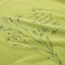 Alpine Pro TERMESA 3 dámské zelené triko z organické bavlny