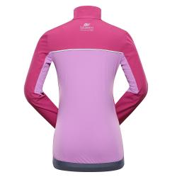 Alpine Pro TYCHA dámská růžová softshellová bunda