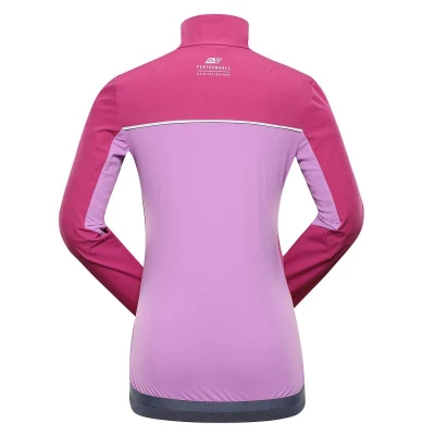 Alpine Pro TYCHA dámská růžová softshellová bunda
