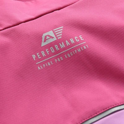 Alpine Pro TYCHA dámská růžová softshellová bunda