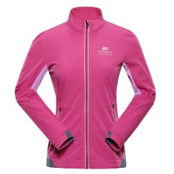 Alpine Pro TYCHA dámská růžová softshellová bunda