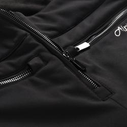 Alpine Pro UFEDA 2 dámské černé lyžařské softshellové kalhoty
